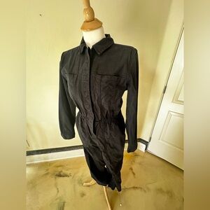 Universal Thread Black Utility Jumpsuit – Size 8 | Clean Girl / Streetwear /